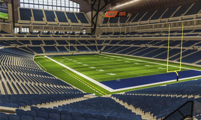 Lucas Oil Stadium - Section 204 Seat View
