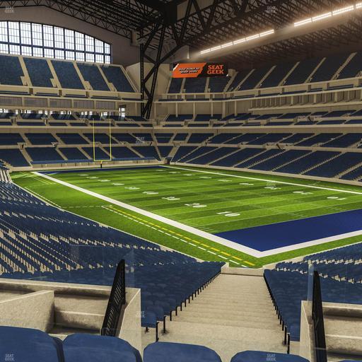 Lucas Oil Stadium - Section 205 Seat View