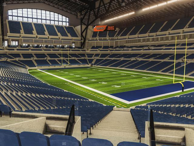 Lucas Oil Stadium - Section 205 Seat View