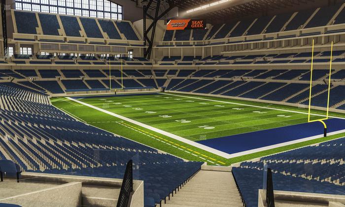 Lucas Oil Stadium - Section 205 Seat View