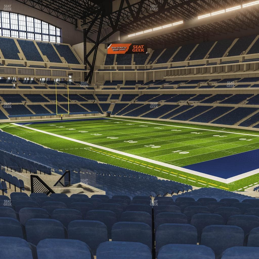 Lucas Oil Stadium - Section 206 Seat View