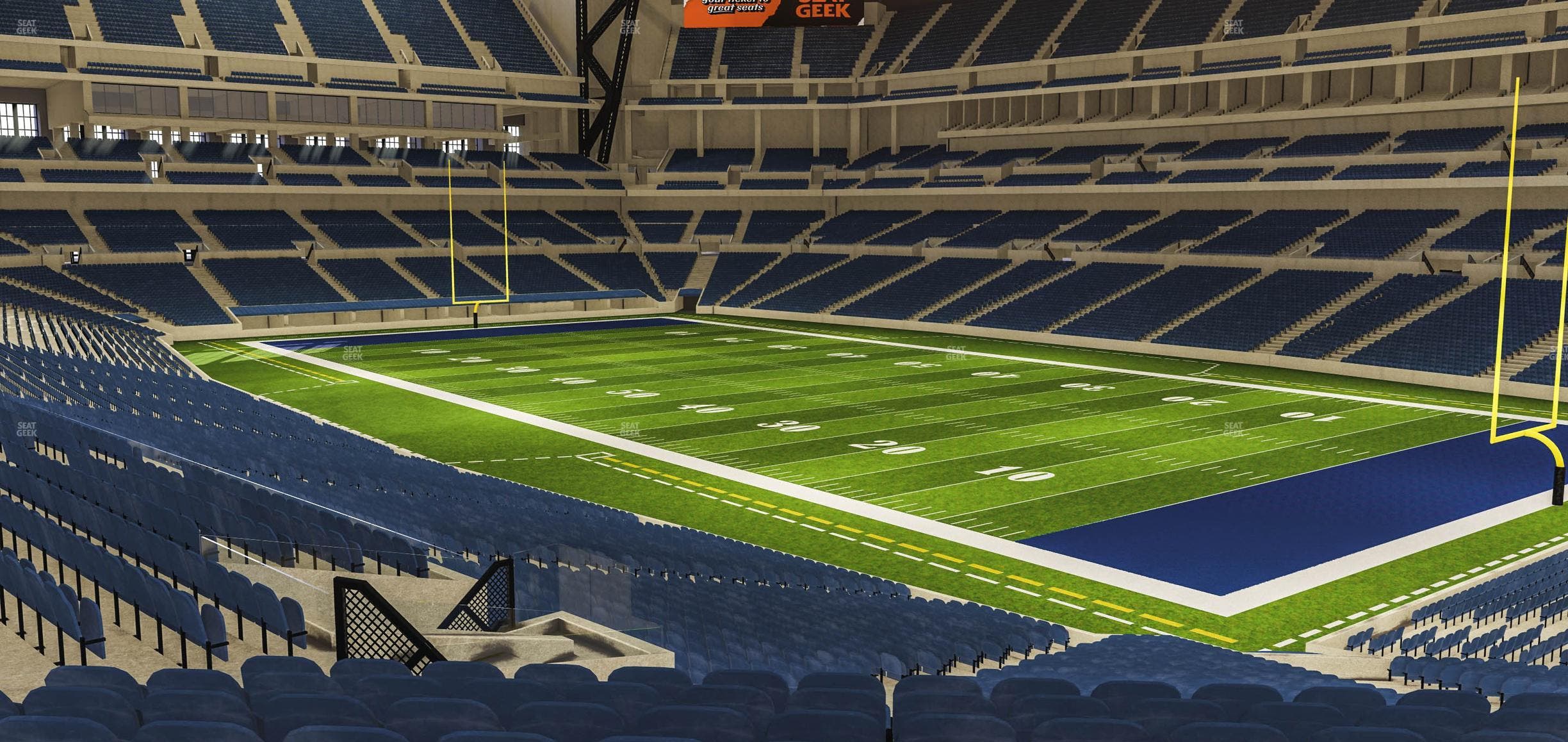 Lucas Oil Stadium - Section 206 Seat View