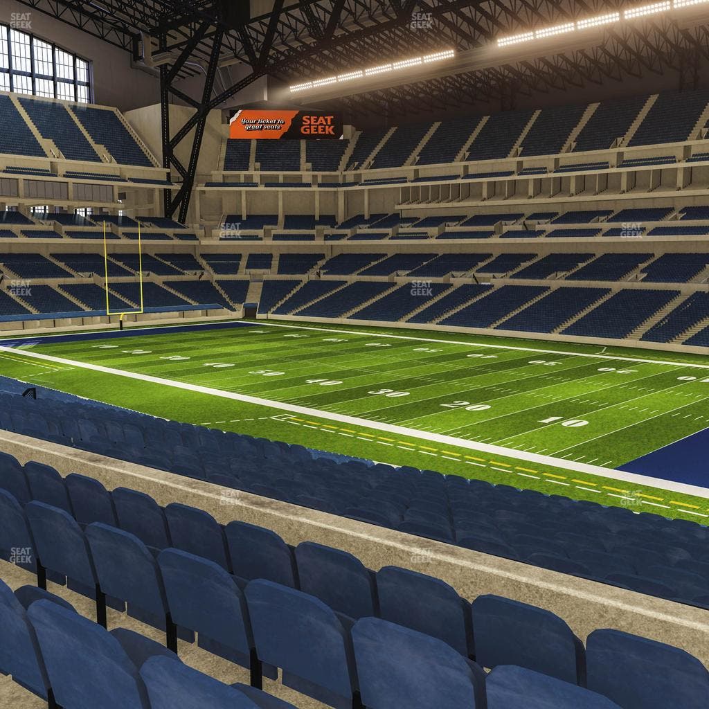 Lucas Oil Stadium - Section 208 Seat View