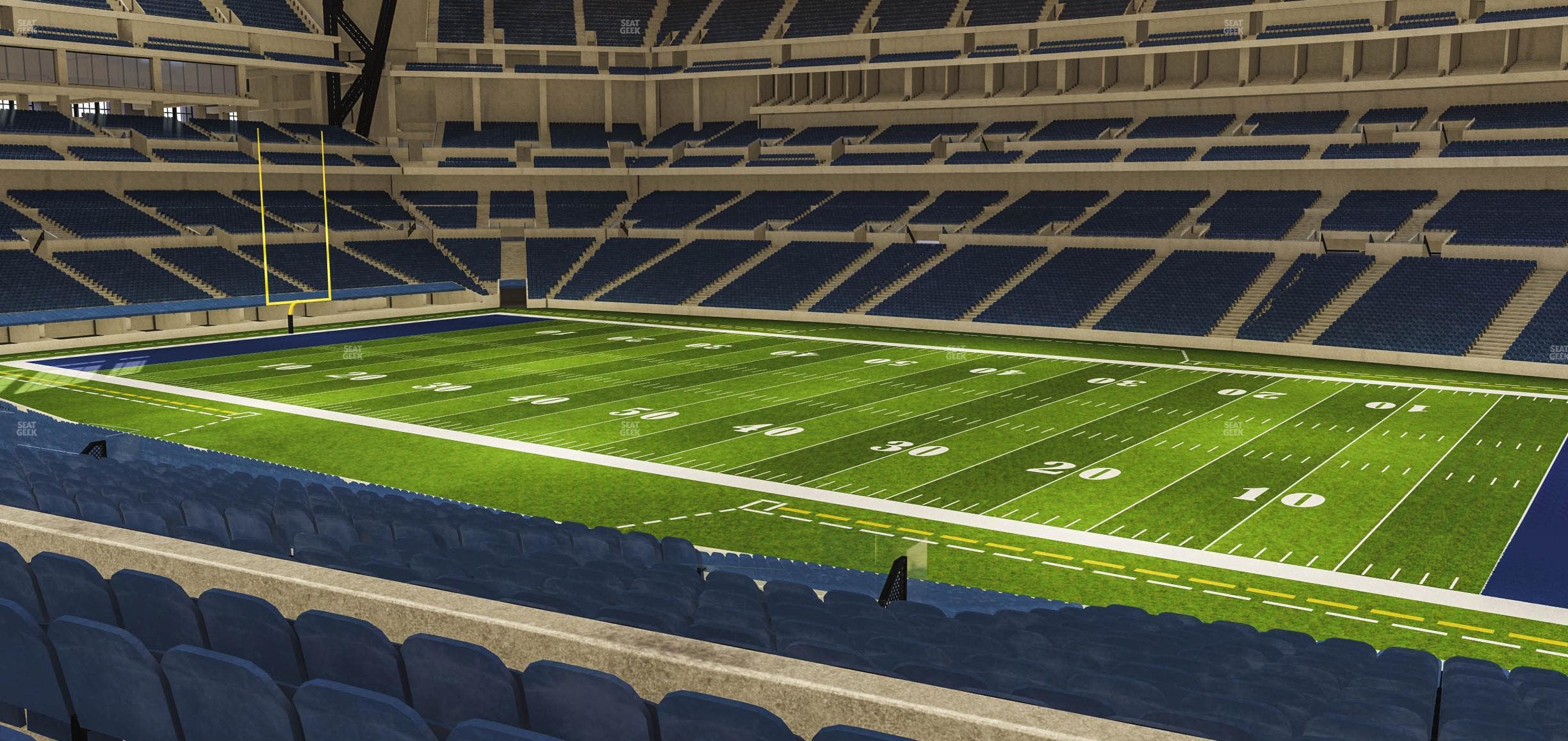 Lucas Oil Stadium - Section 209 Seat View