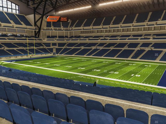 Lucas Oil Stadium - Section 209 Seat View