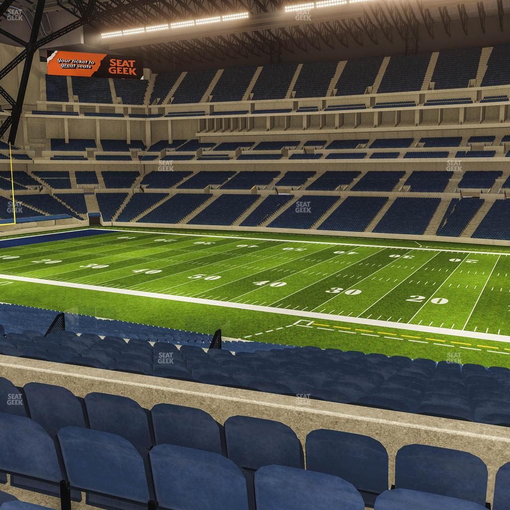 Lucas Oil Stadium - Section 210 Seat View