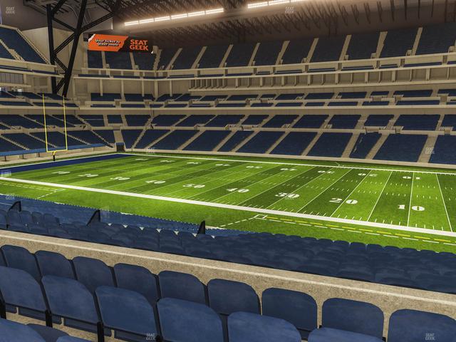 Lucas Oil Stadium - Section 210 Seat View