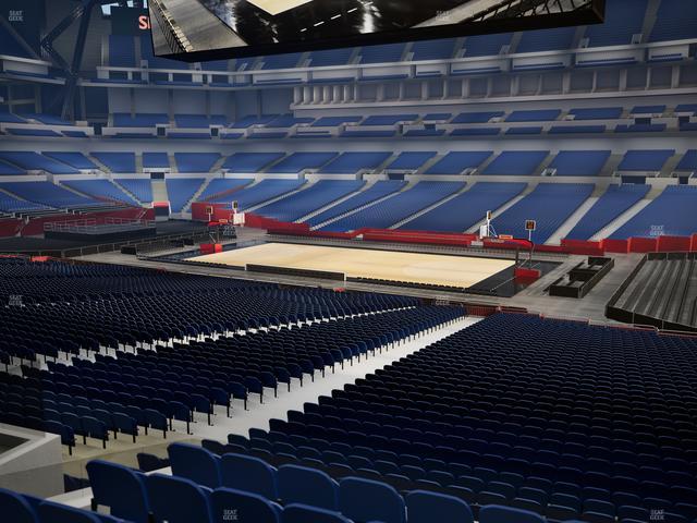 Lucas Oil Stadium - Section 210 Seat View