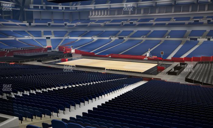 Lucas Oil Stadium - Section 210 Seat View