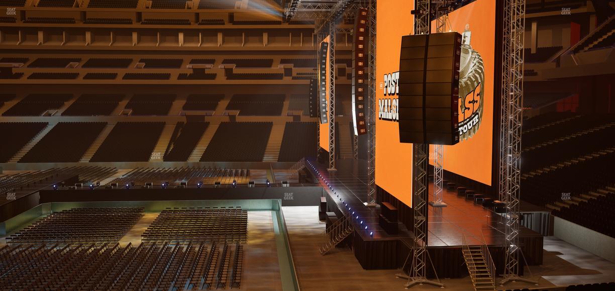Lucas Oil Stadium - Section 210 Seat View