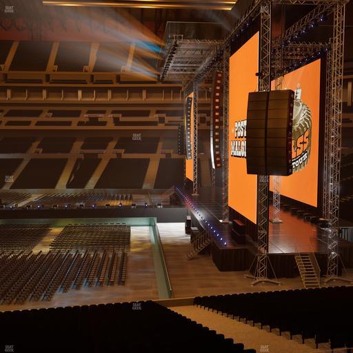 Lucas Oil Stadium - Section 210 Seat View