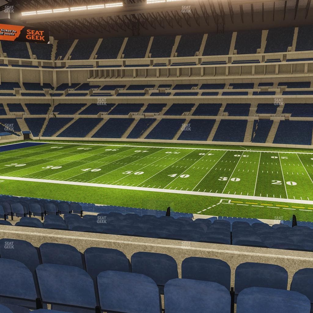 Lucas Oil Stadium - Section 211 Seat View