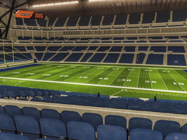 Lucas Oil Stadium - Section 211 Seat View