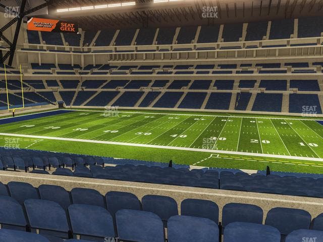 Lucas Oil Stadium - Section 211 Seat View