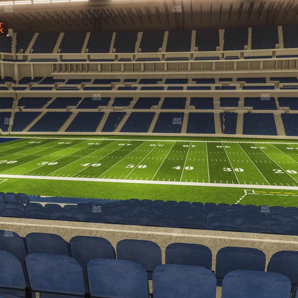 Lucas Oil Stadium - Section 212 Seat View