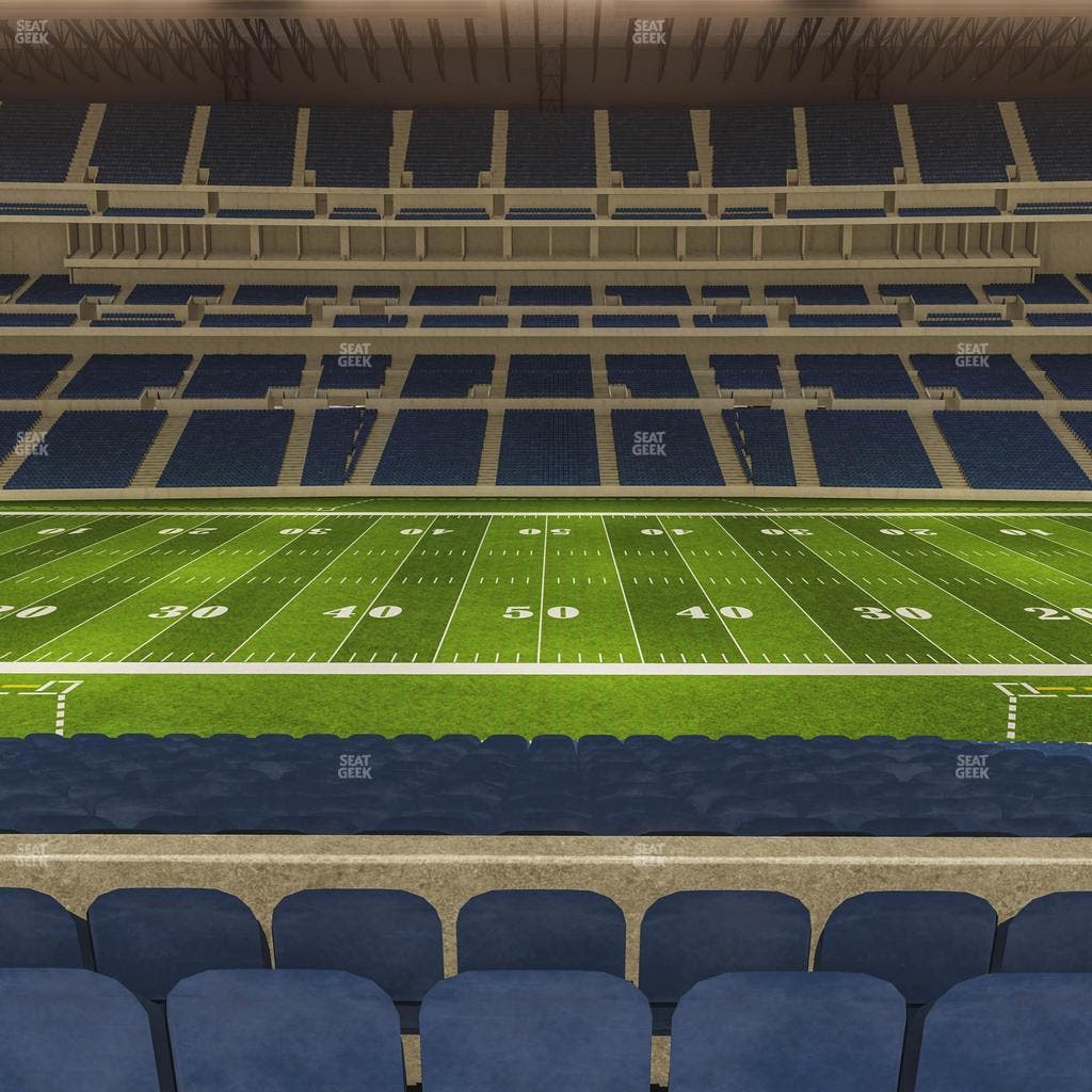 Lucas Oil Stadium - Section 213 Seat View