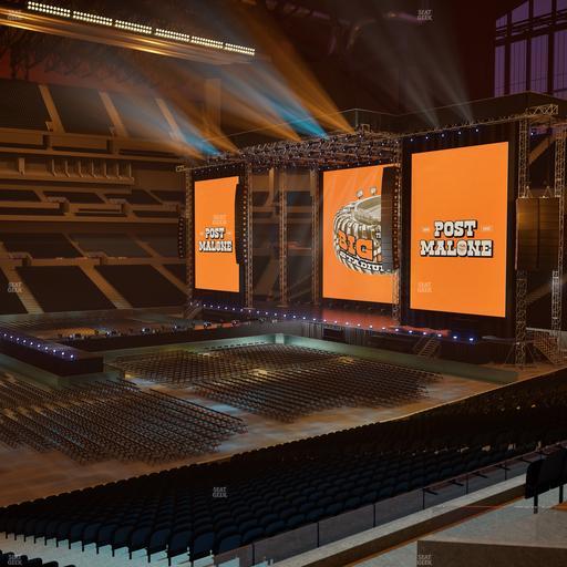 Lucas Oil Stadium - Section 214 Seat View
