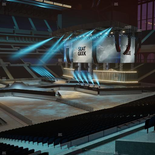 Lucas Oil Stadium - Section 214 Seat View