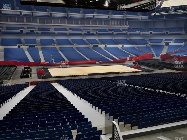 Lucas Oil Stadium - Section 215 Seat View