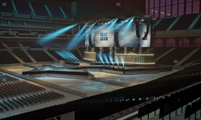 Lucas Oil Stadium - Section 215 Seat View