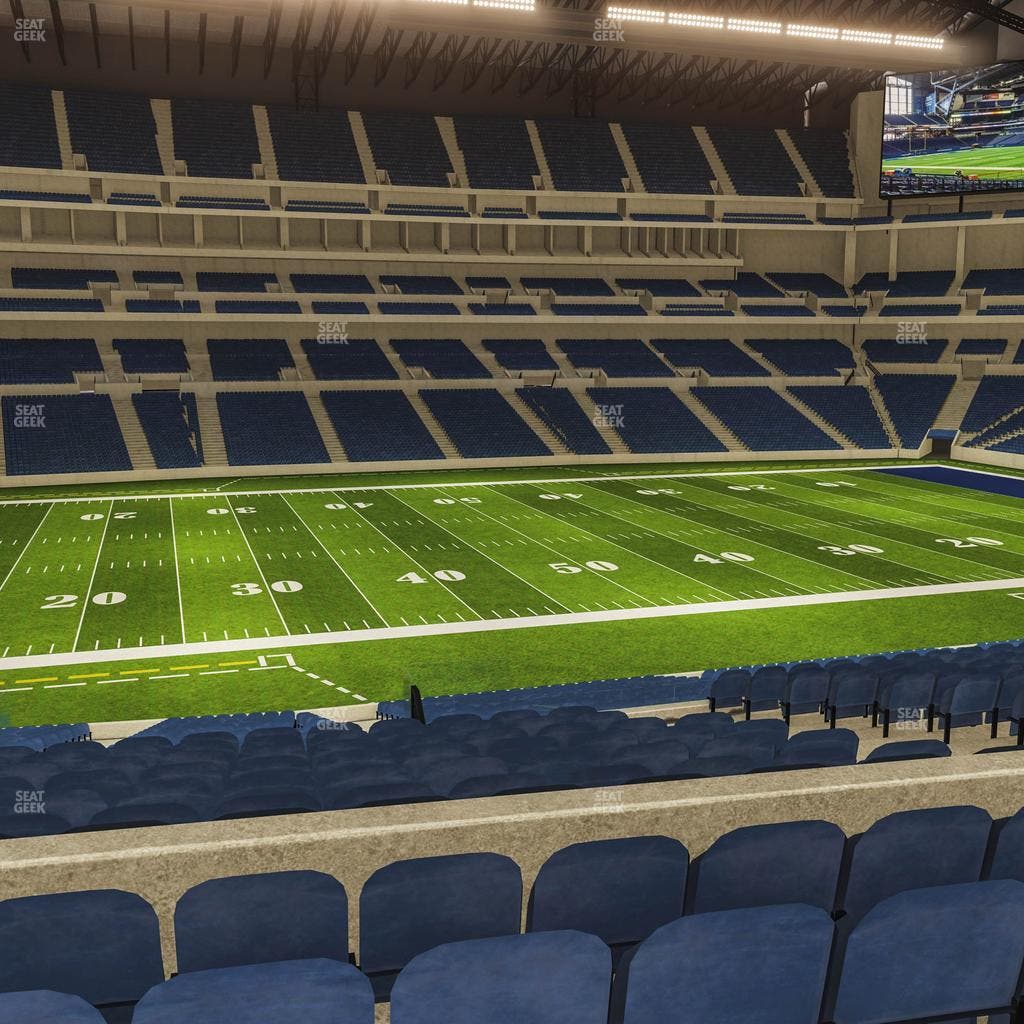 Lucas Oil Stadium - Section 215 Seat View