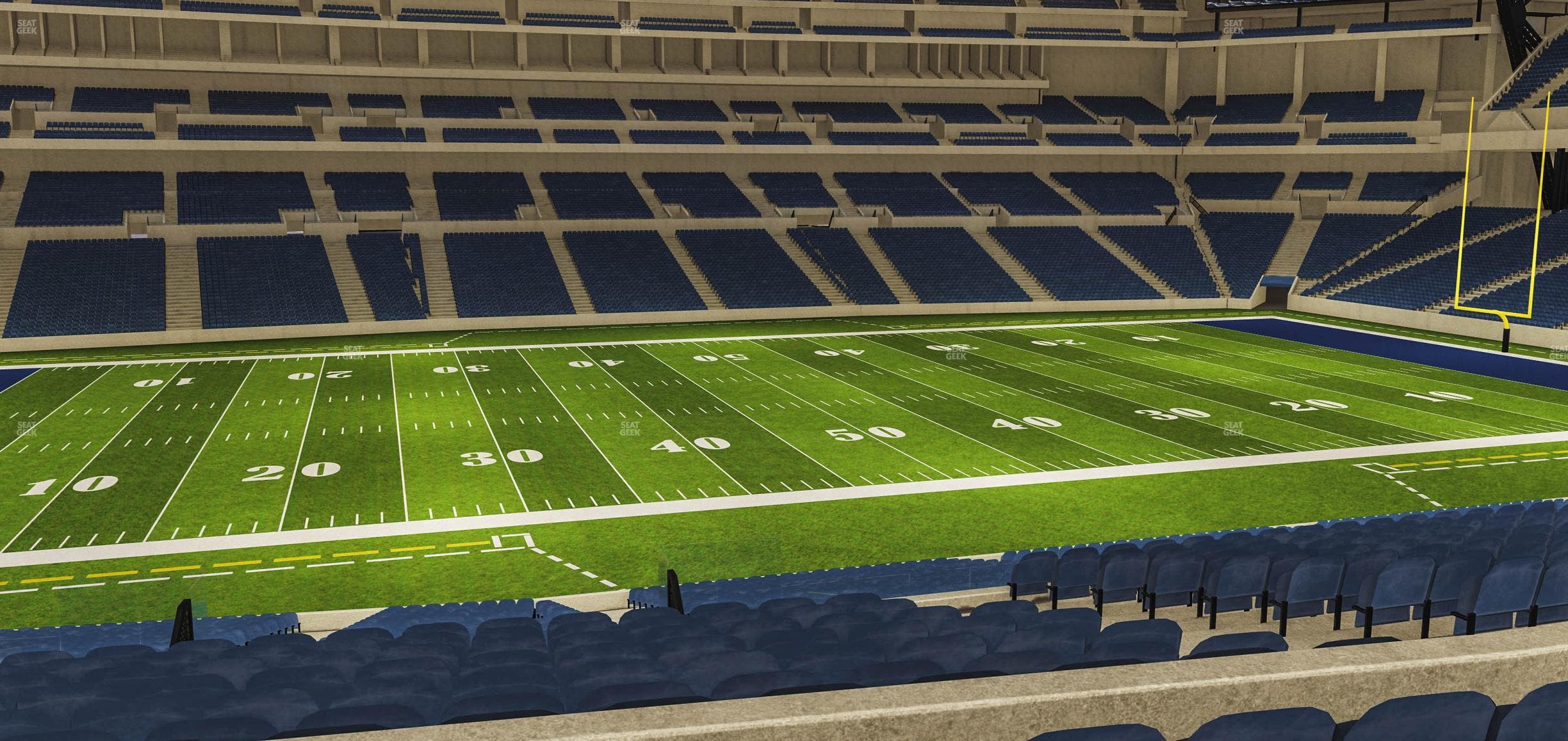 Lucas Oil Stadium - Section 215 Seat View