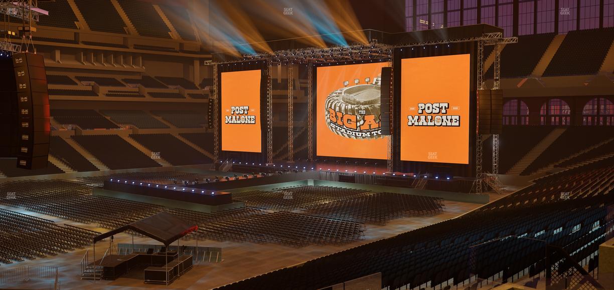 Lucas Oil Stadium - Section 216 Seat View