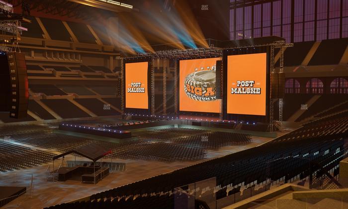 Lucas Oil Stadium - Section 216 Seat View