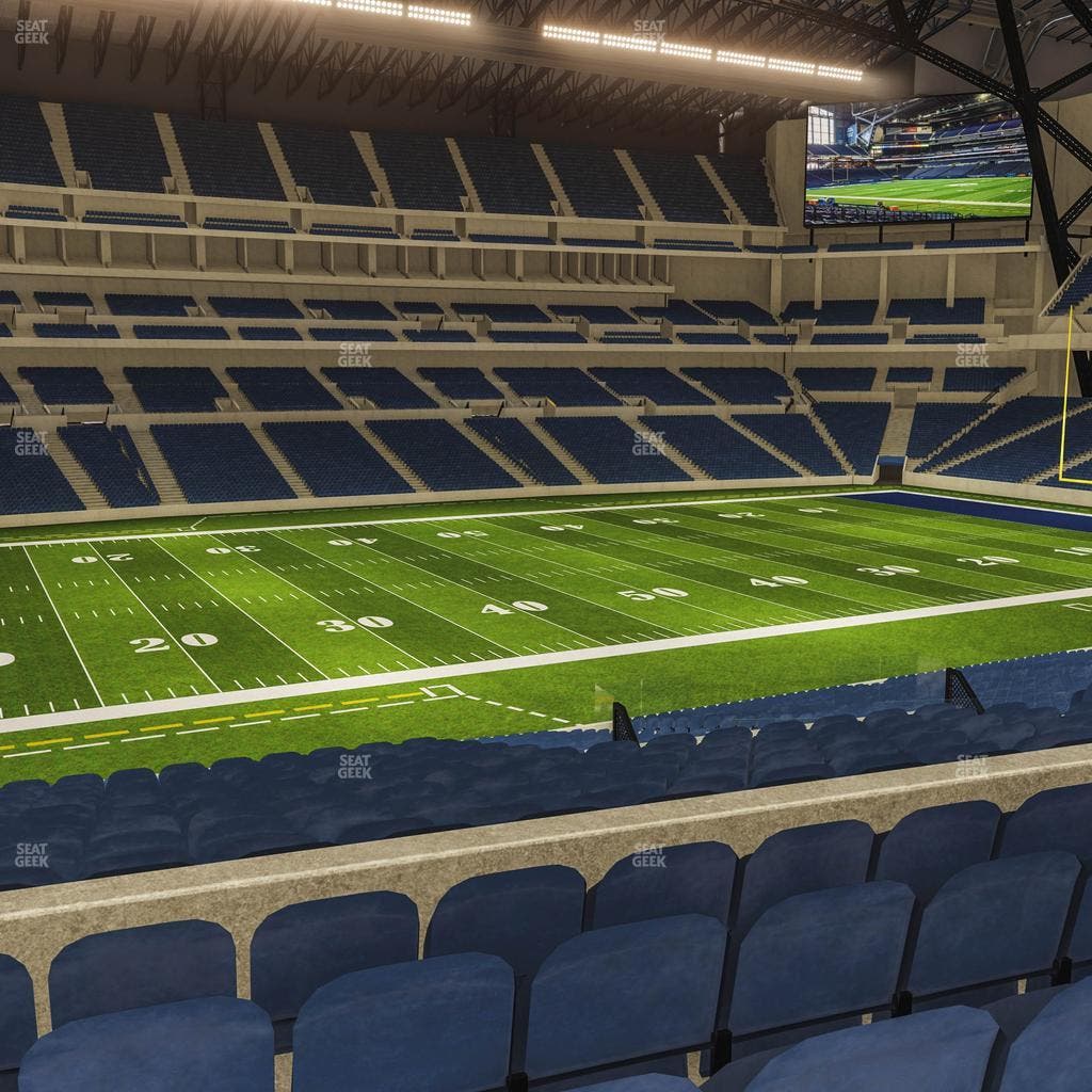 Lucas Oil Stadium - Section 216 Seat View
