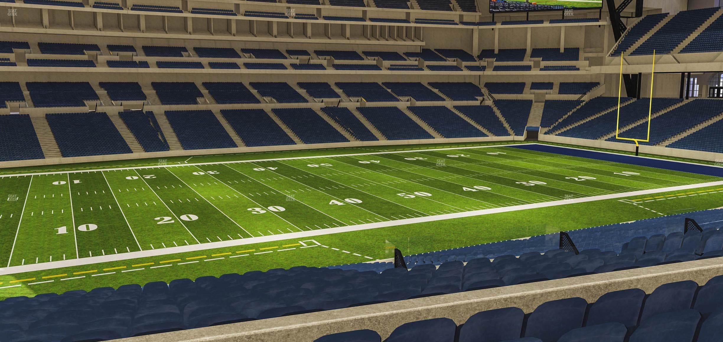 Lucas Oil Stadium - Section 216 Seat View