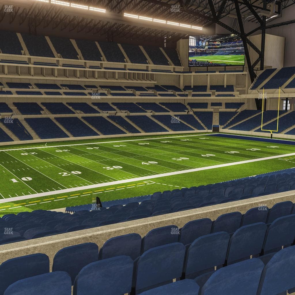 Lucas Oil Stadium - Section 217 Seat View