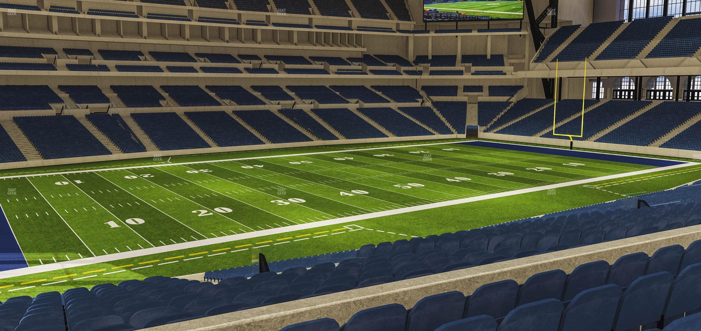 Lucas Oil Stadium - Section 217 Seat View