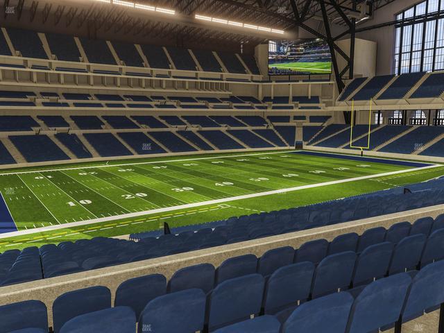 Lucas Oil Stadium - Section 217 Seat View
