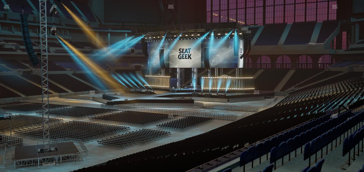 Lucas Oil Stadium - Section 218 Seat View