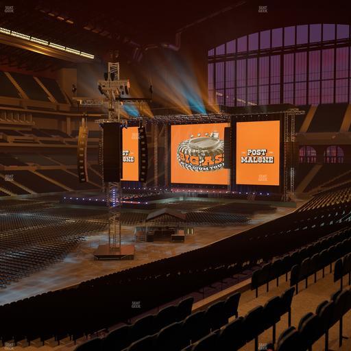 Lucas Oil Stadium - Section 218 Seat View