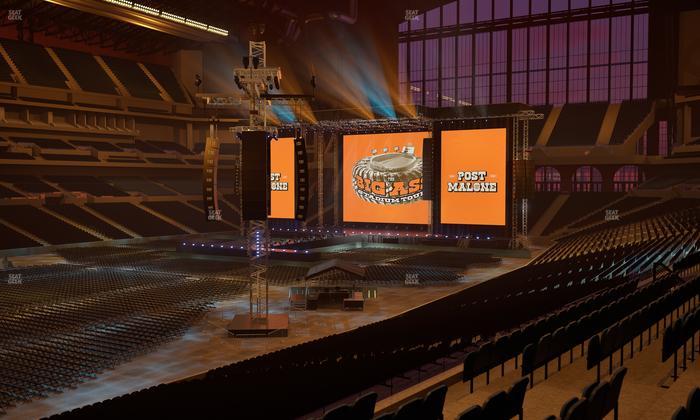 Lucas Oil Stadium - Section 218 Seat View