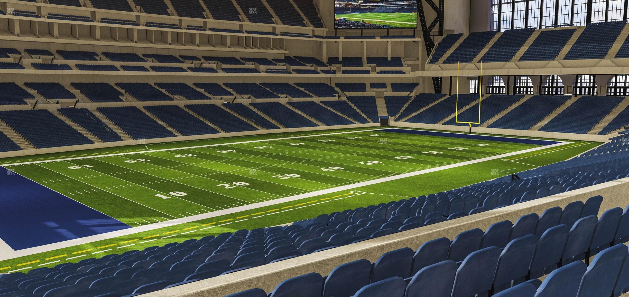 Lucas Oil Stadium - Section 218 Seat View