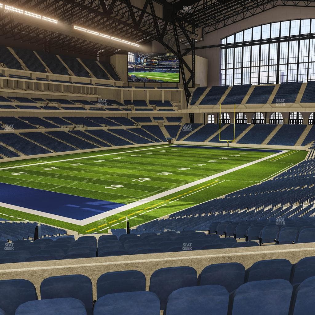 Lucas Oil Stadium - Section 220 Seat View