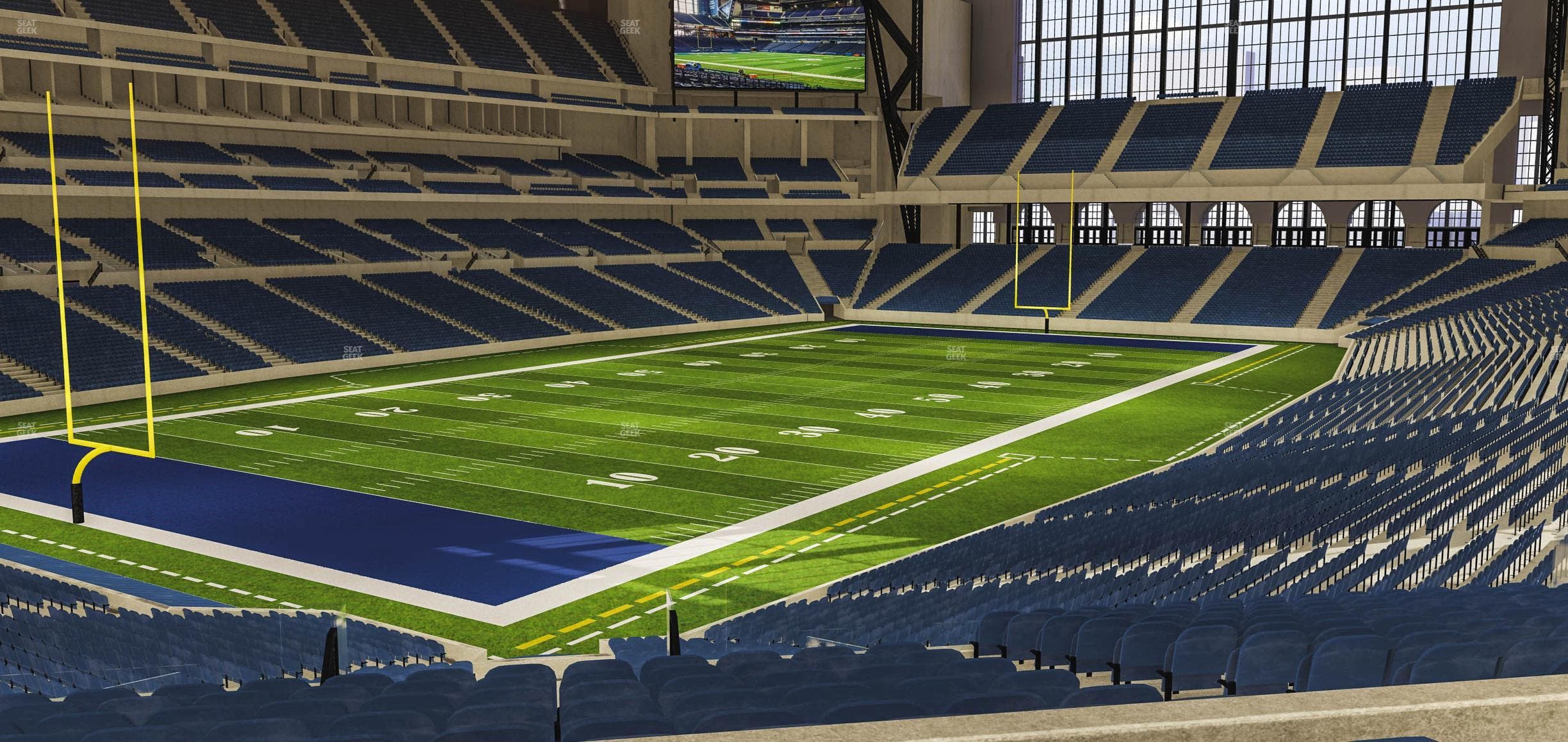 Lucas Oil Stadium - Section 220 Seat View