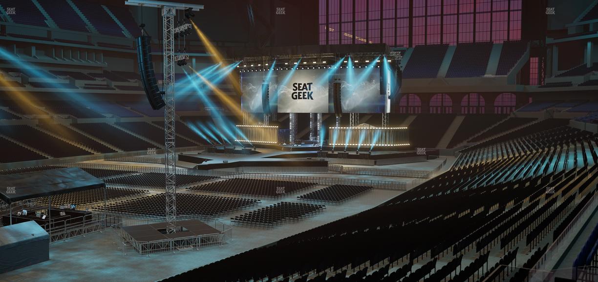 Lucas Oil Stadium - Section 220 Seat View