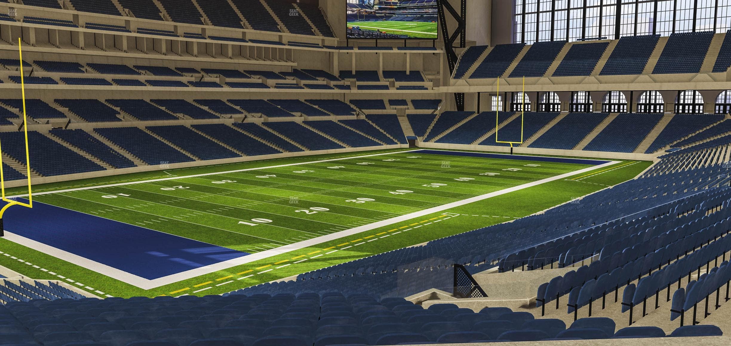 Lucas Oil Stadium - Section 220 Seat View