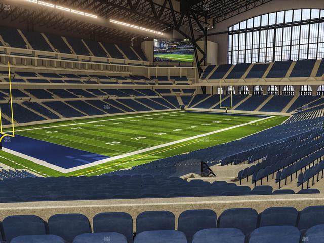 Lucas Oil Stadium - Section 220 Seat View