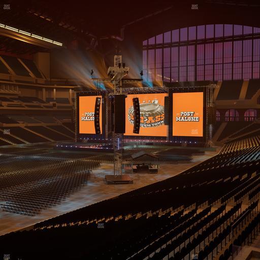 Lucas Oil Stadium - Section 220 Seat View