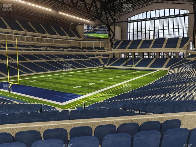 Lucas Oil Stadium - Section 221 Seat View