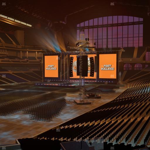 Lucas Oil Stadium - Section 221 Seat View