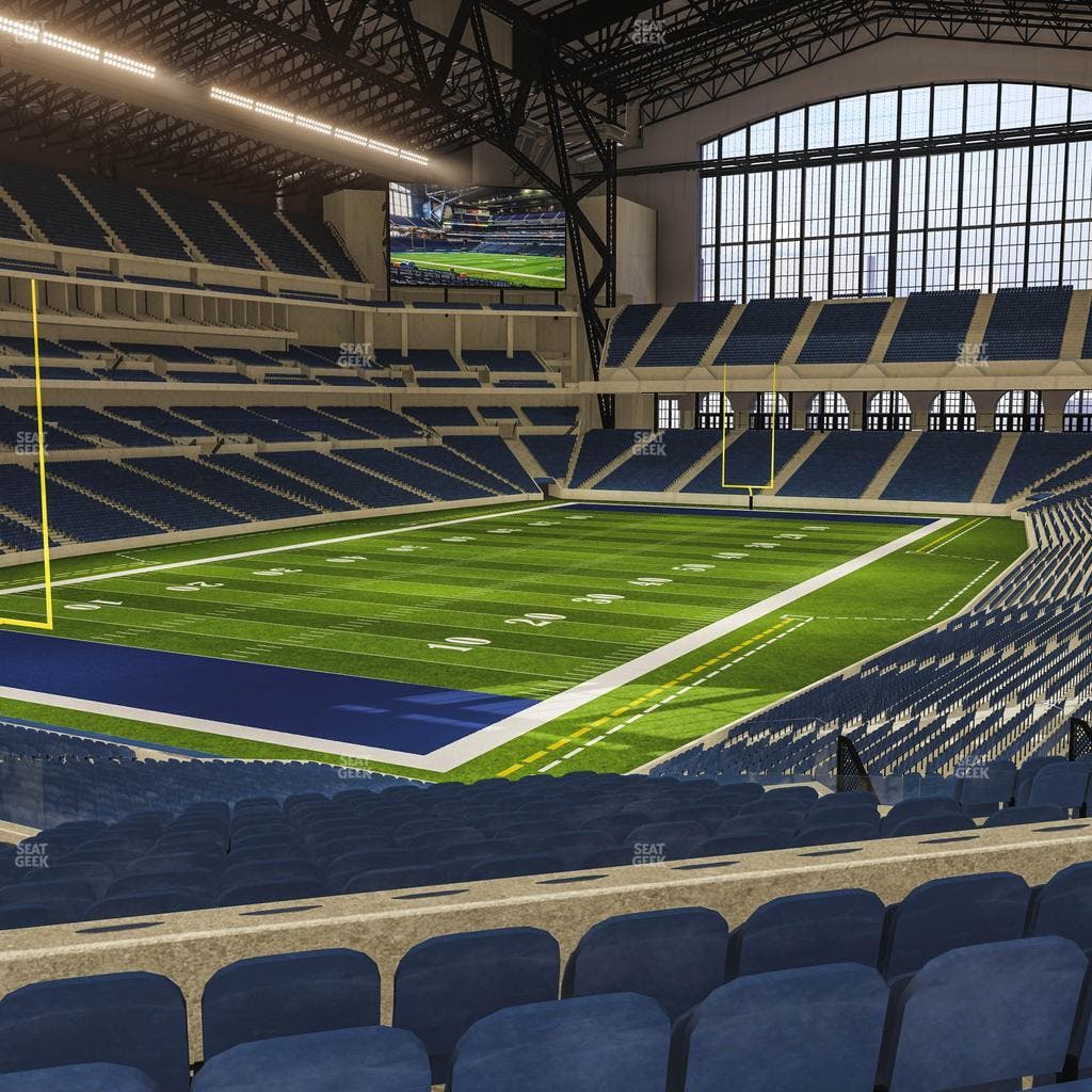 Lucas Oil Stadium - Section 222 Seat View