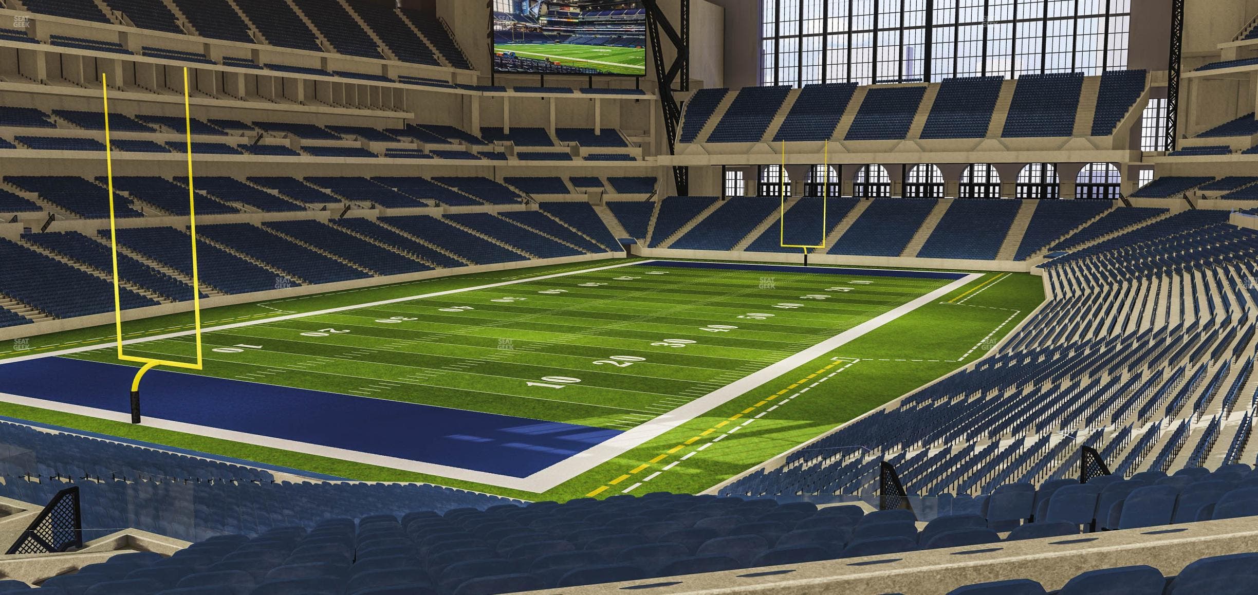 Lucas Oil Stadium - Section 222 Seat View