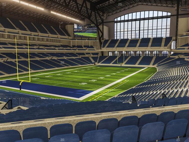 Lucas Oil Stadium - Section 222 Seat View Lucas Oil Stadium - Section 222 Seat View