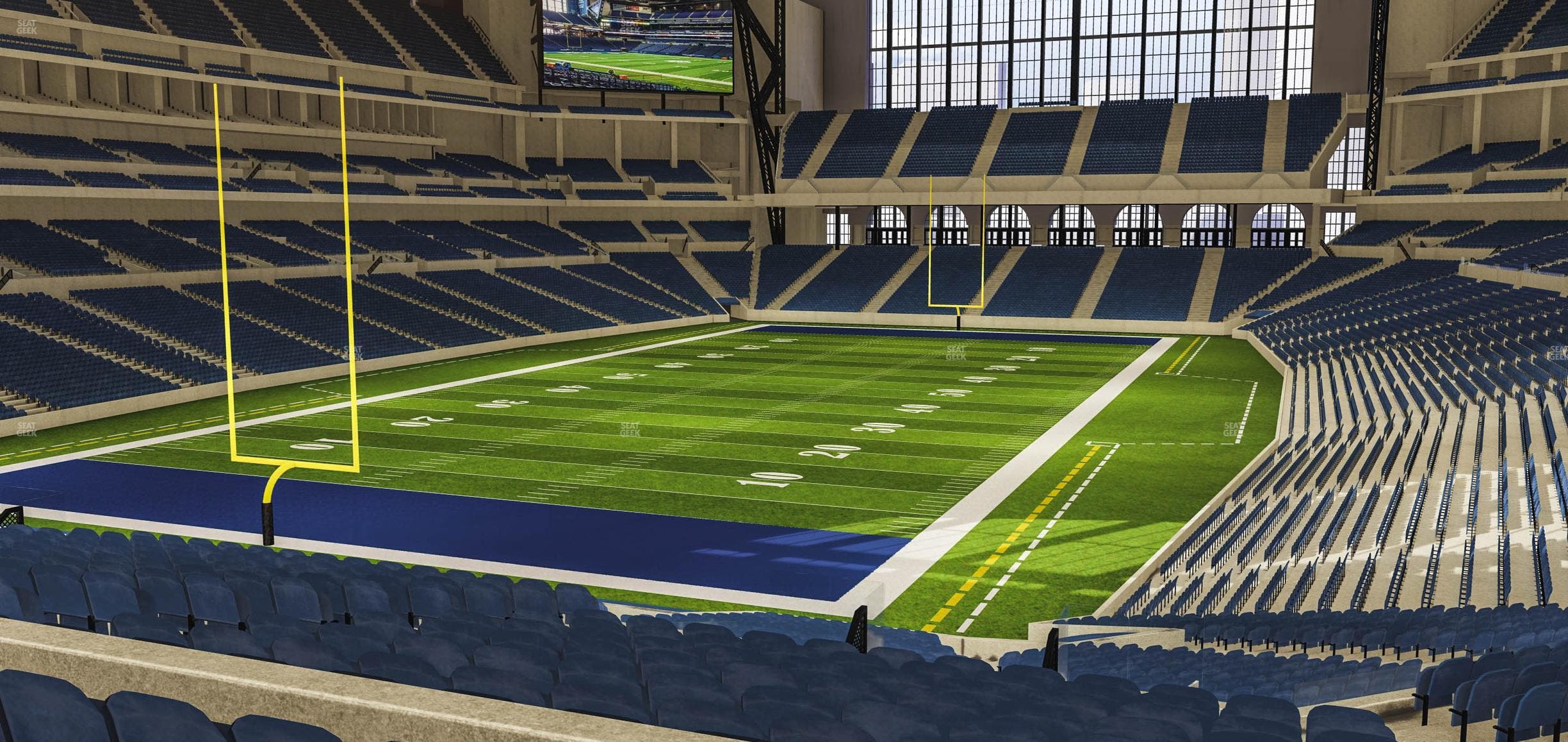 Lucas Oil Stadium - Section 224 Seat View