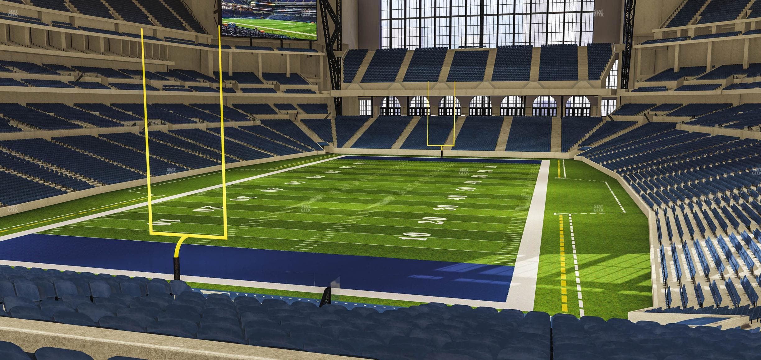 Lucas Oil Stadium - Section 225 Seat View